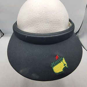 Magnolia Lane Adults Masters Embroidered Logo Visor Golf Hat One Size Black